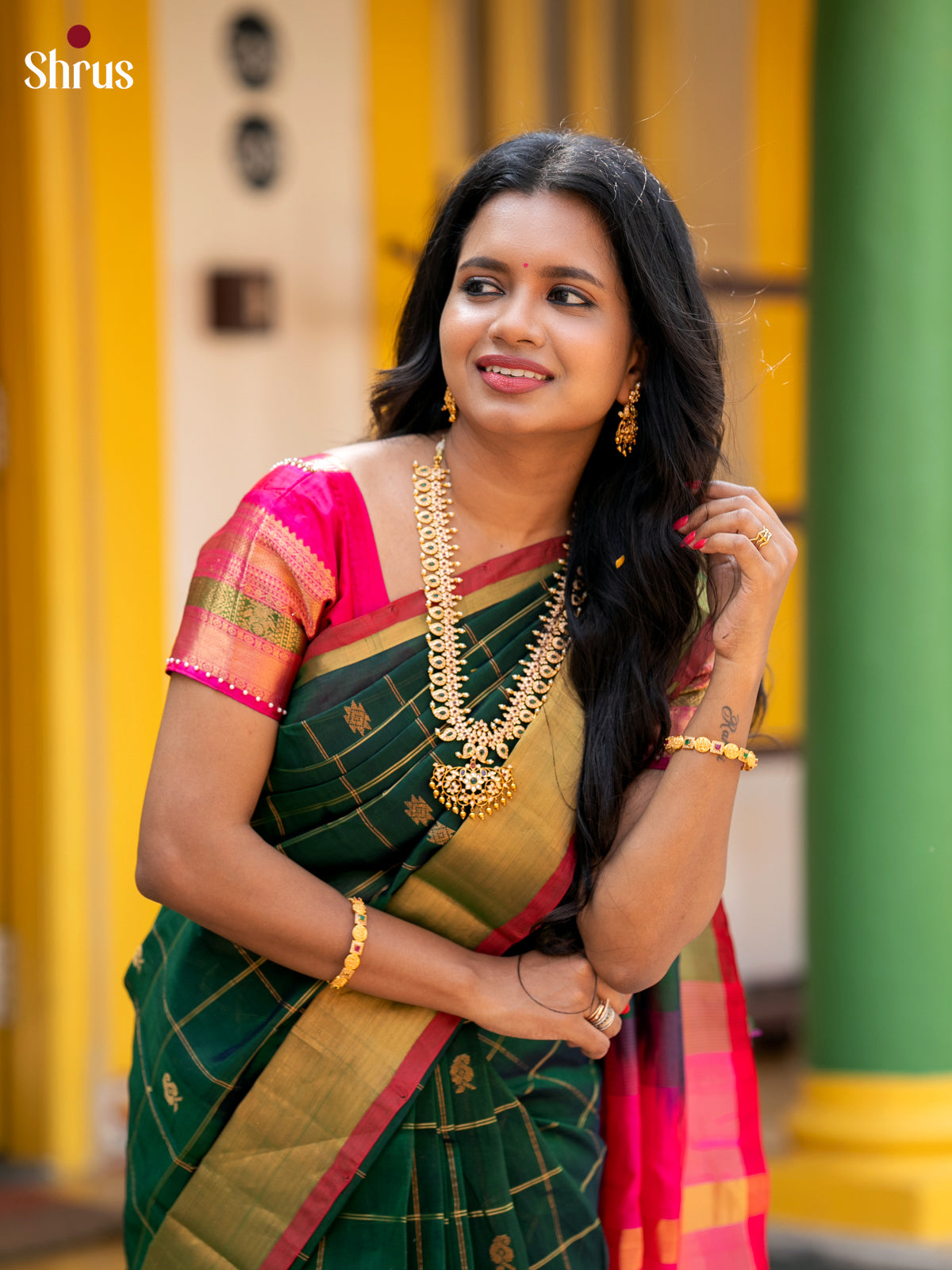 DKS24004 - Silk Cotton Saree