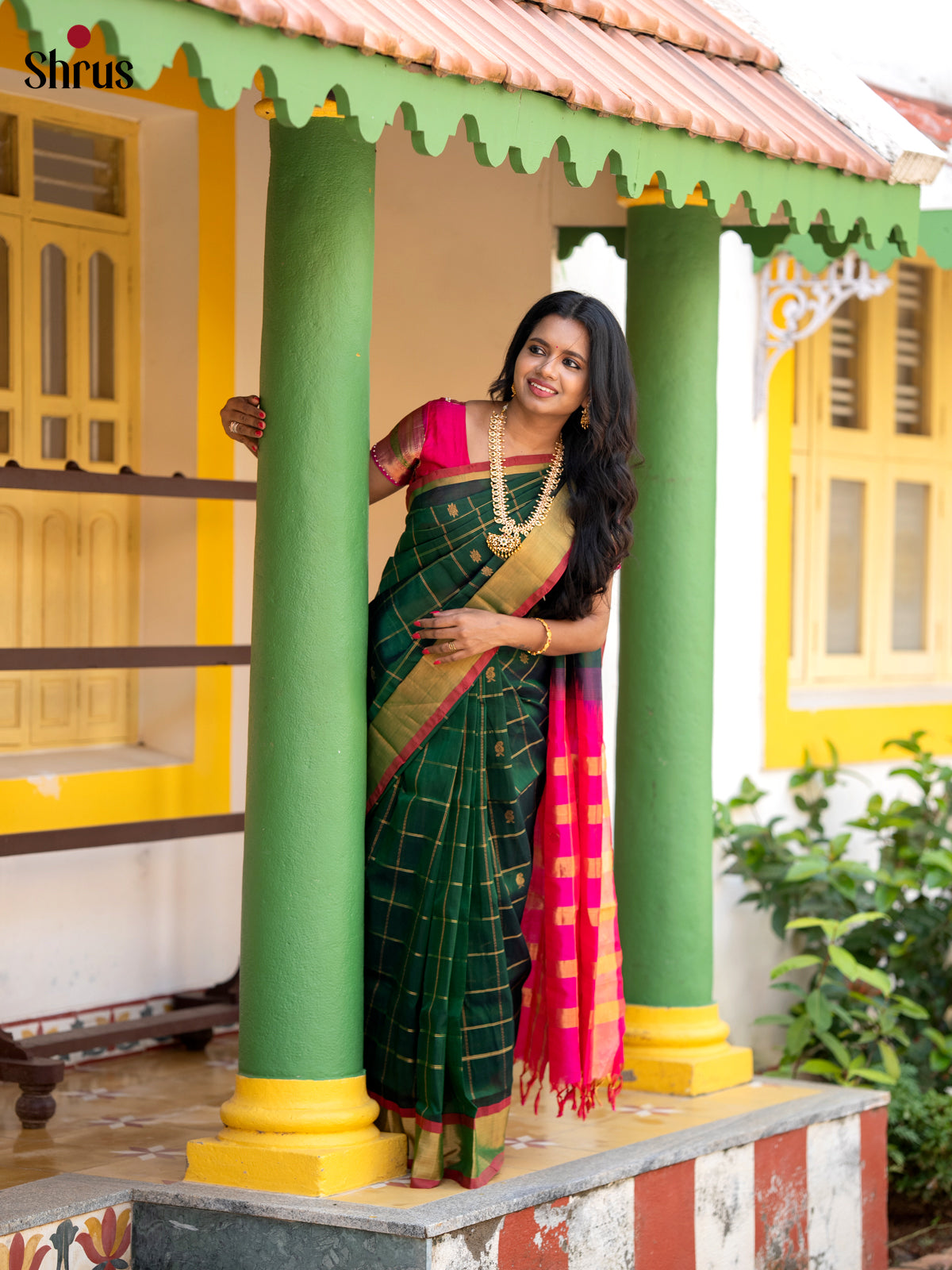 DKS24004 - Silk Cotton Saree
