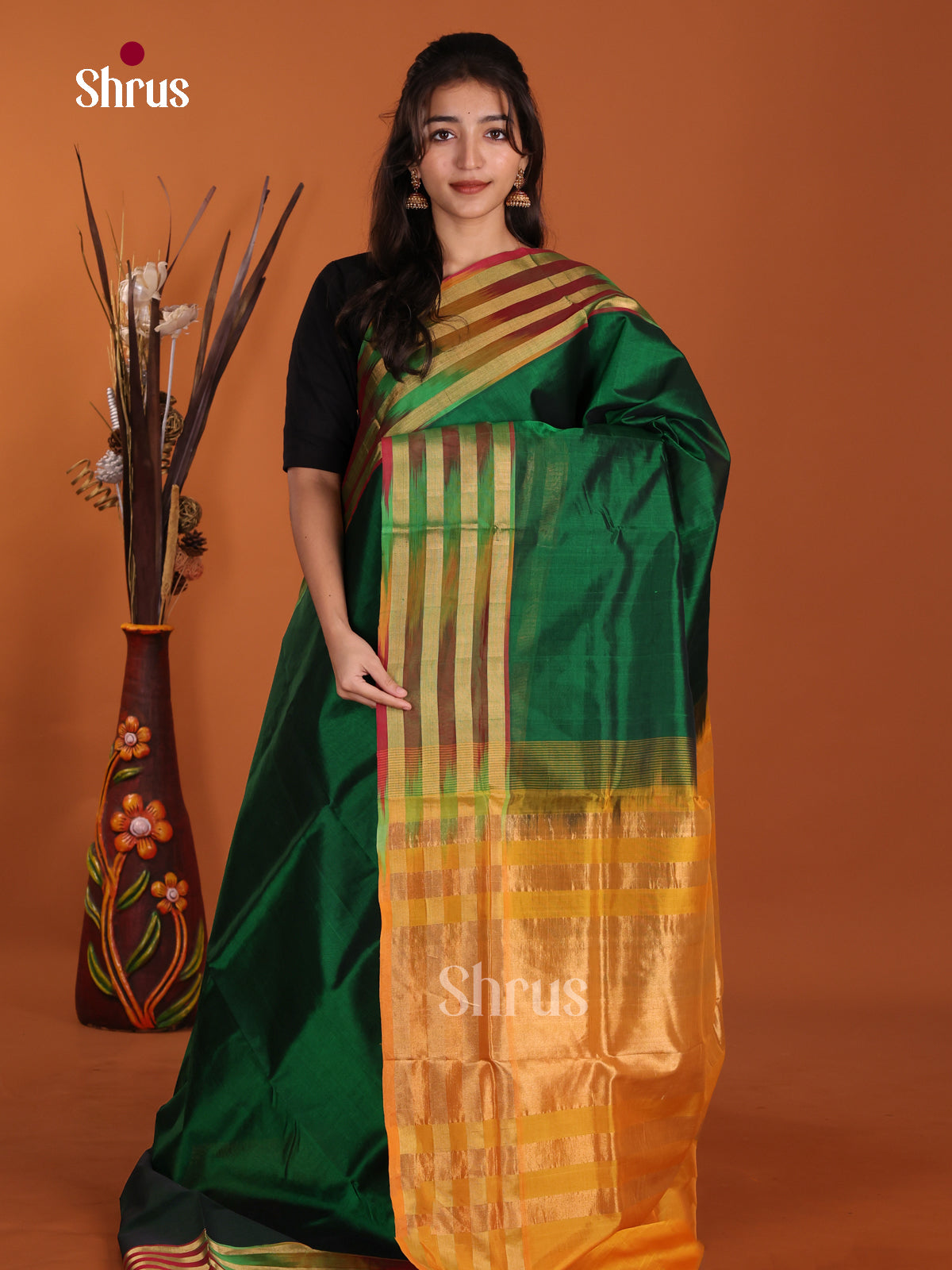 DKS24039 - Silk Cotton Saree