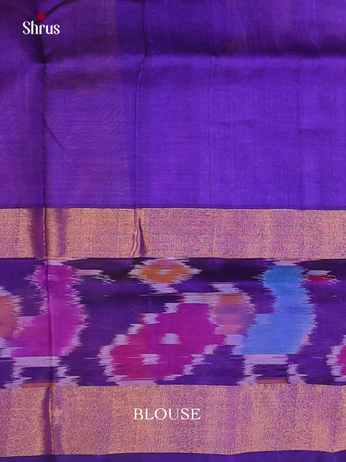 DKS24052 - Silk Cotton Saree - Shop on Shrus.com