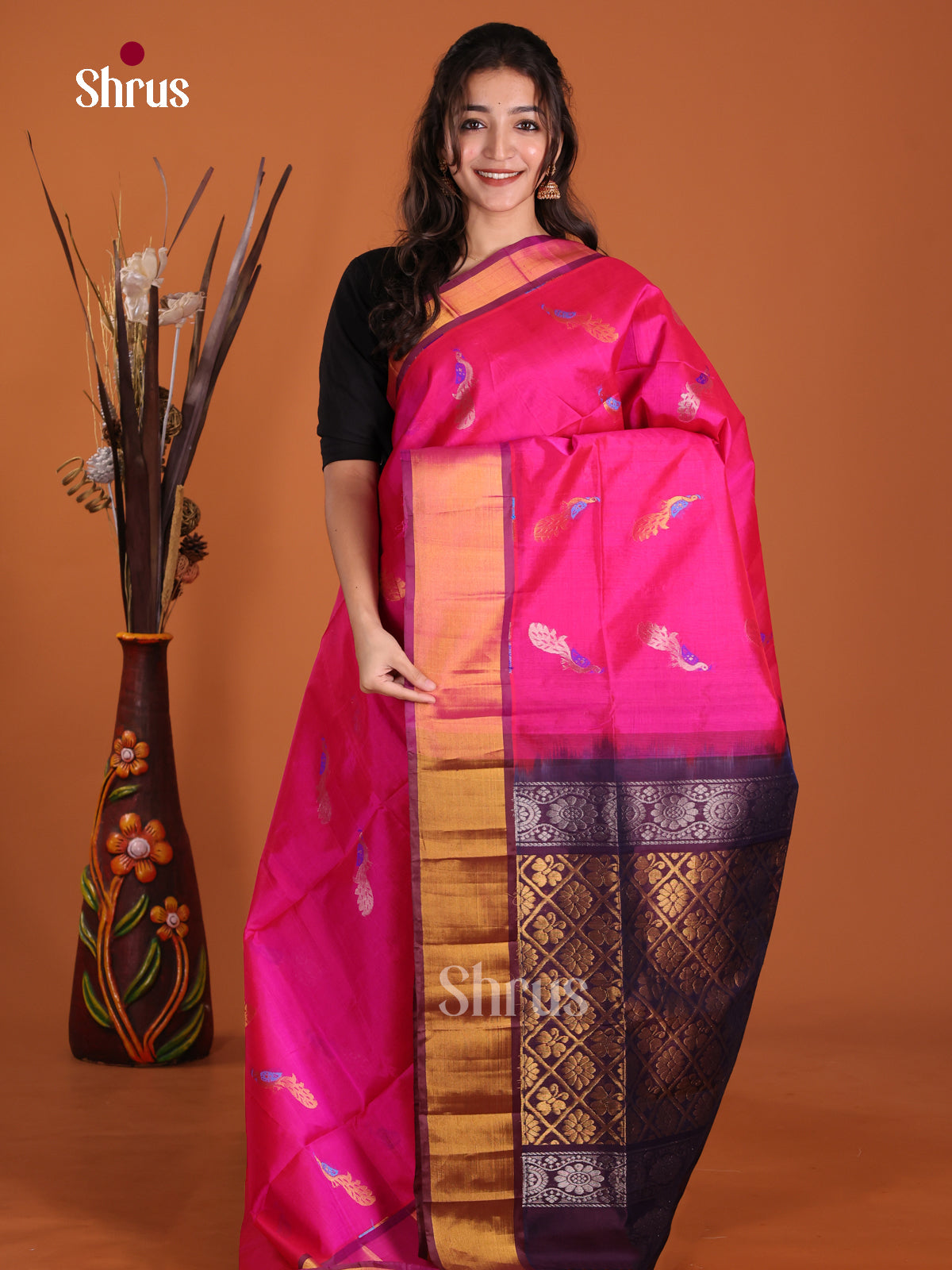 DKS24055 - Silk Cotton Saree