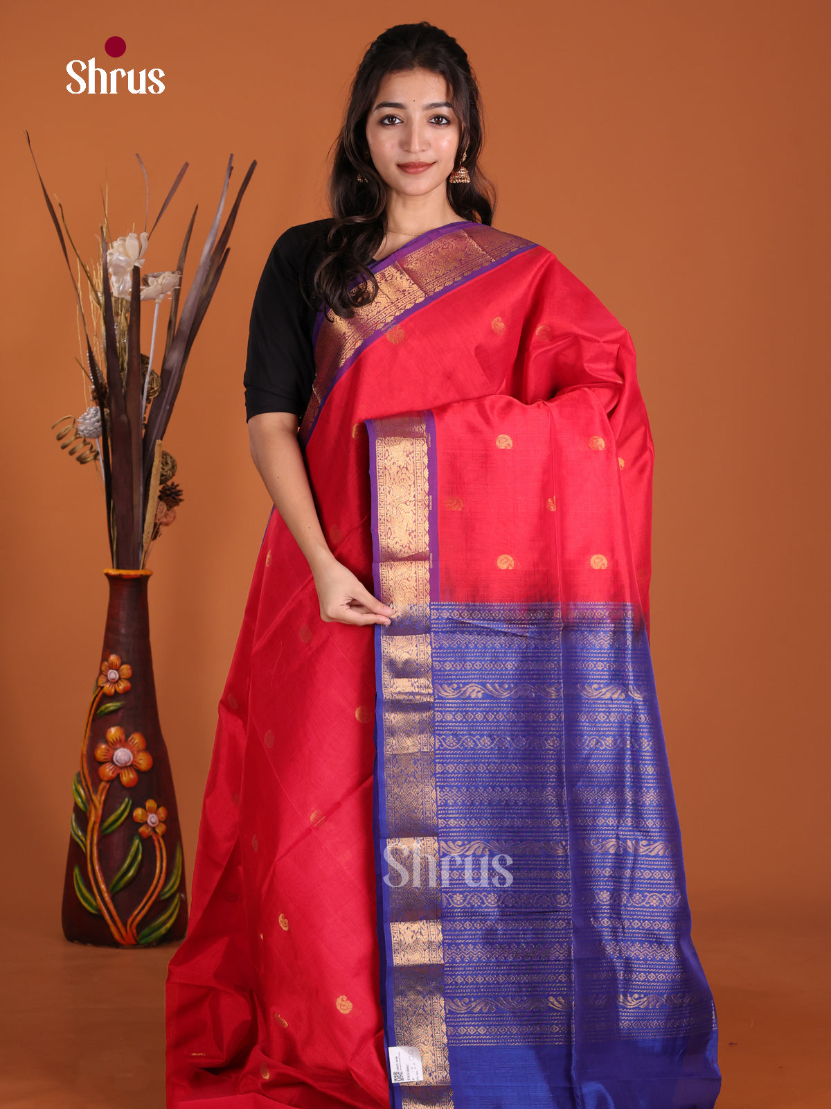 DKS24061 - Silk Cotton Saree