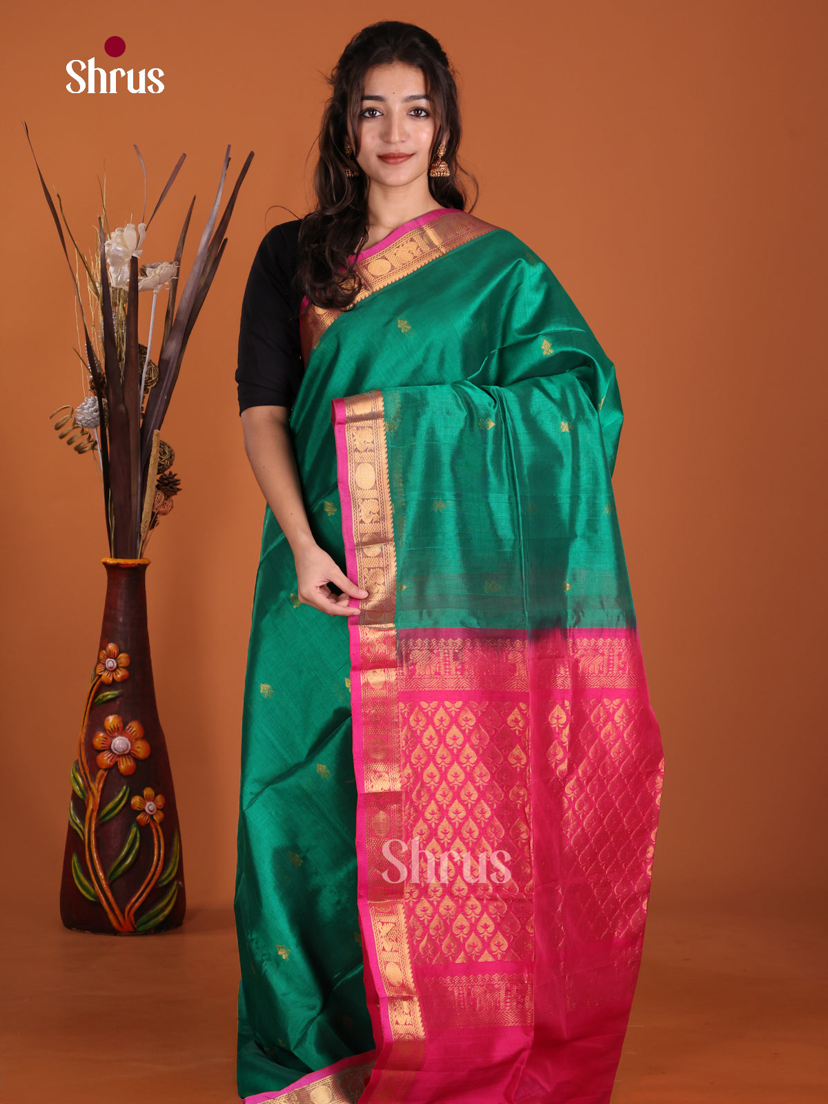 DKS24062 - Silk Cotton Saree