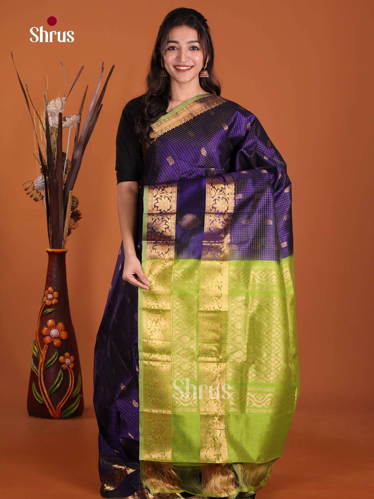 DKS24070 - Silk Cotton Saree