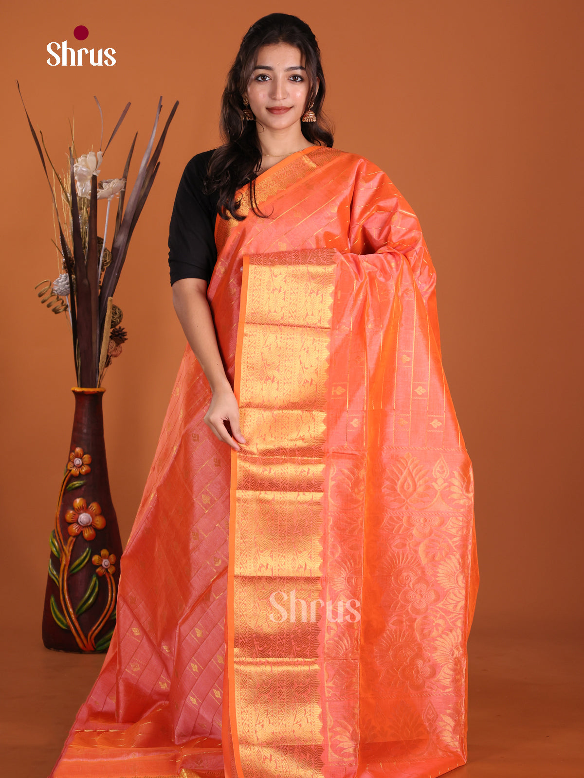 DKS24078 - Silk Cotton Saree