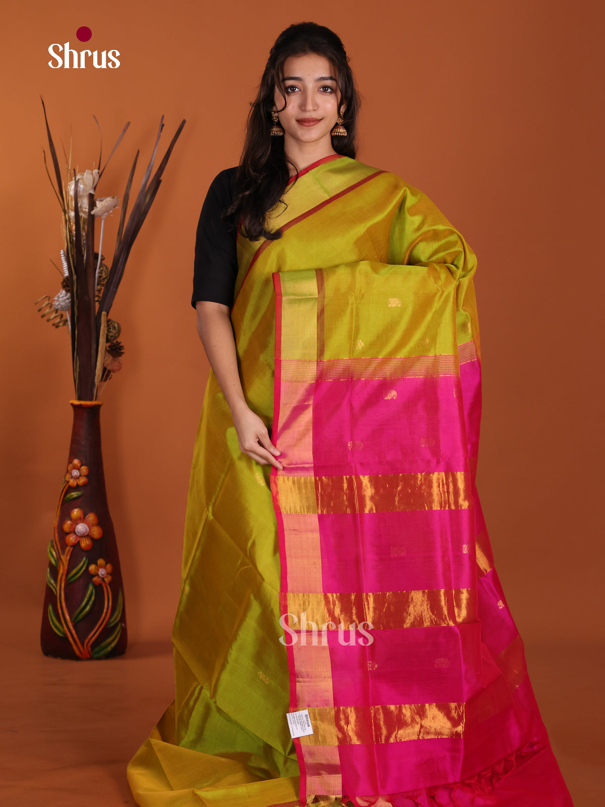 DKS24119 - Silk Cotton Saree