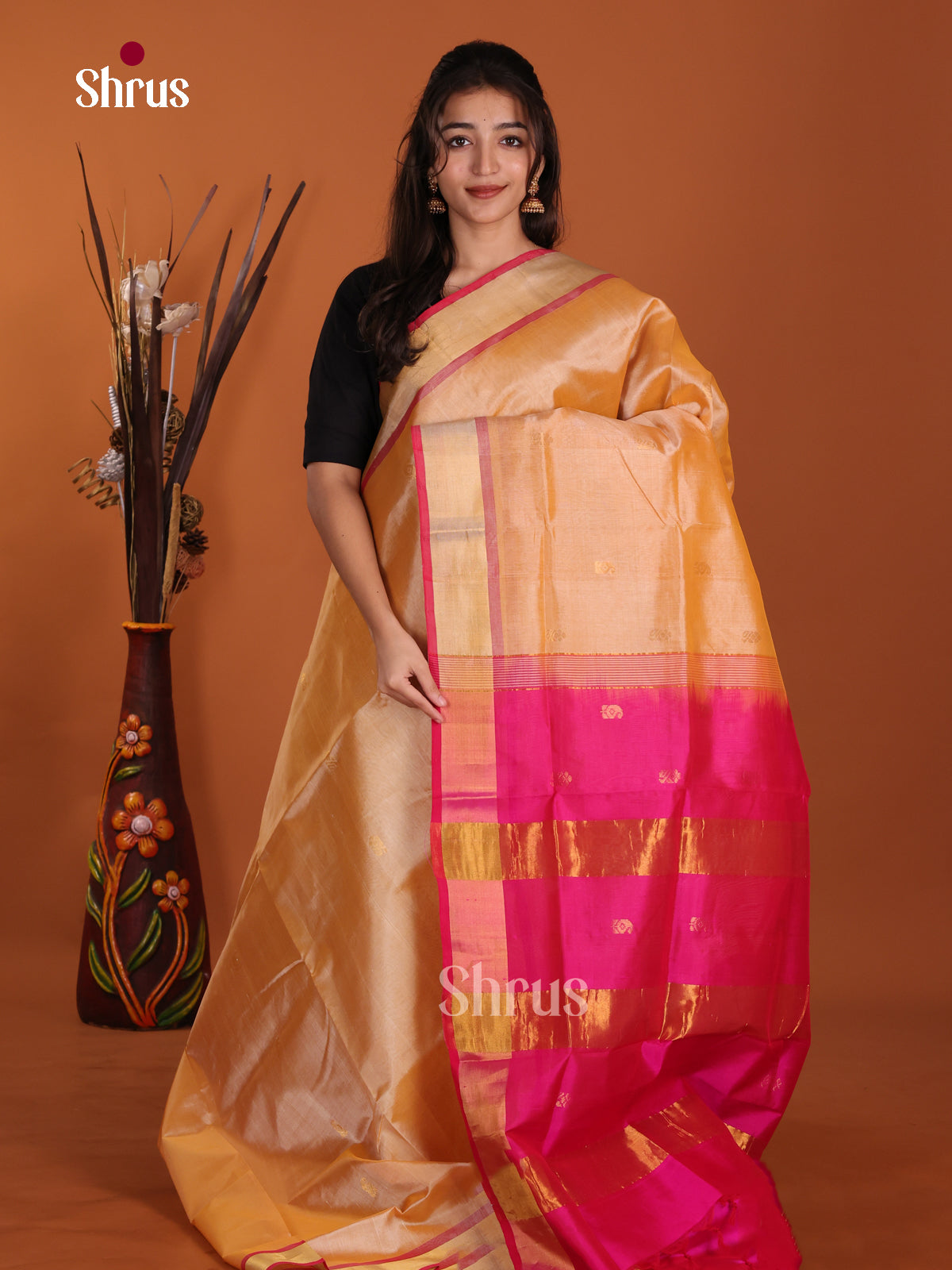 DKS24126 - Silk Cotton Saree