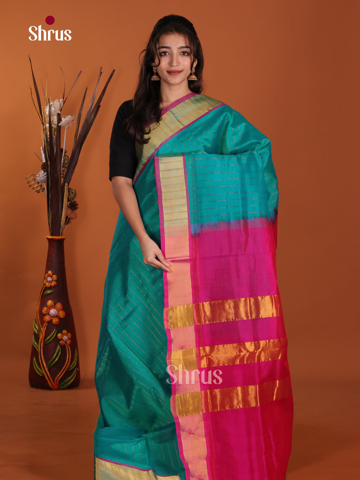 DKS24177 - Silk Cotton Saree