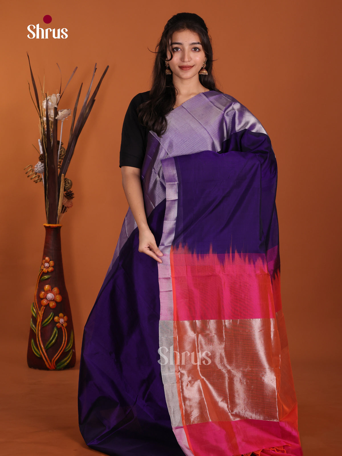 DKS24198 - Silk Cotton Saree