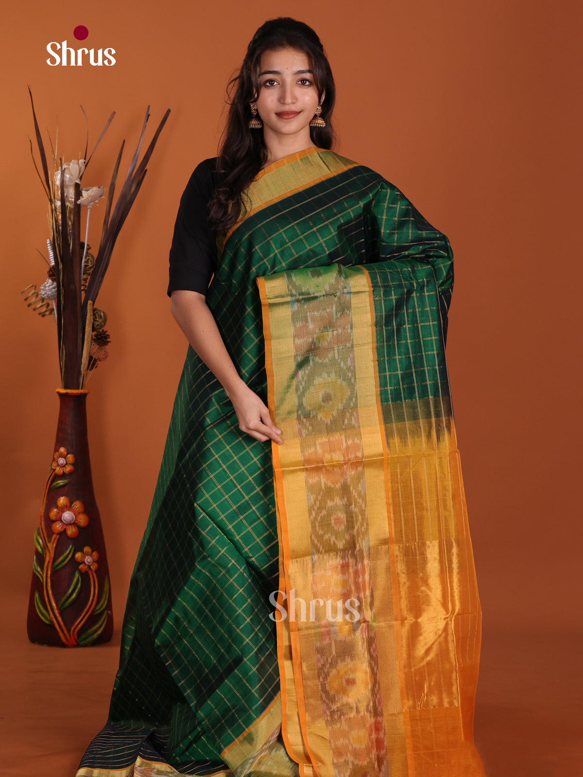 DKS24221 - Silk Cotton Saree