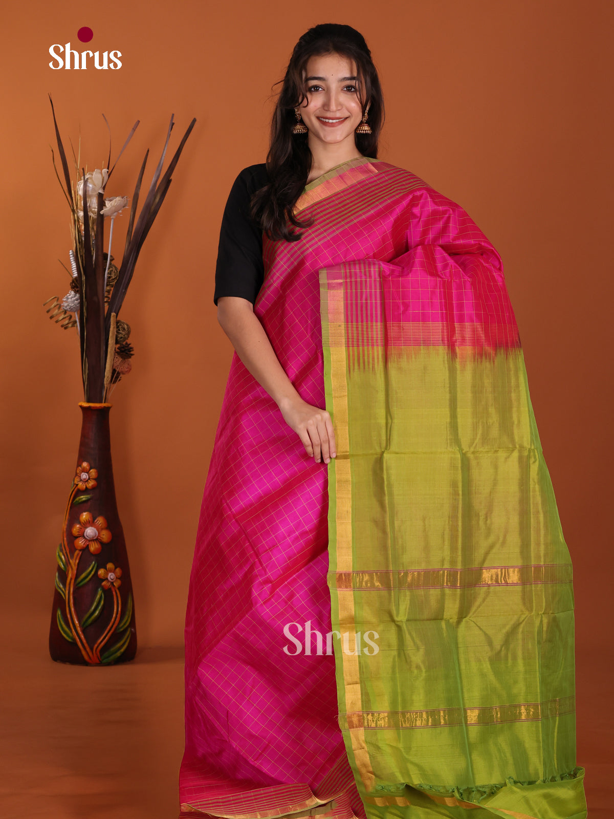 DKS24225 - Silk Cotton Saree