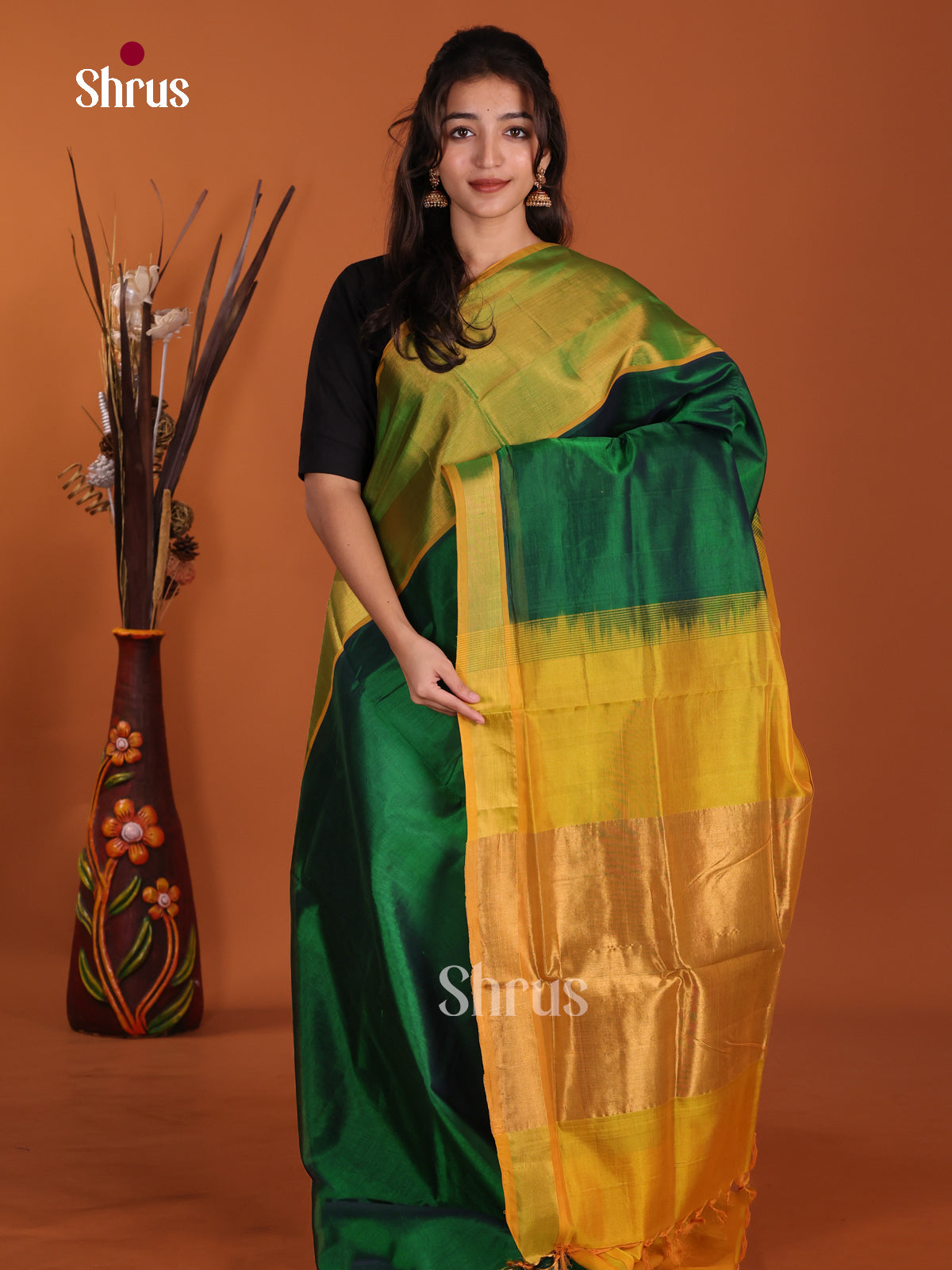 DKS24248 - Silk Cotton Saree