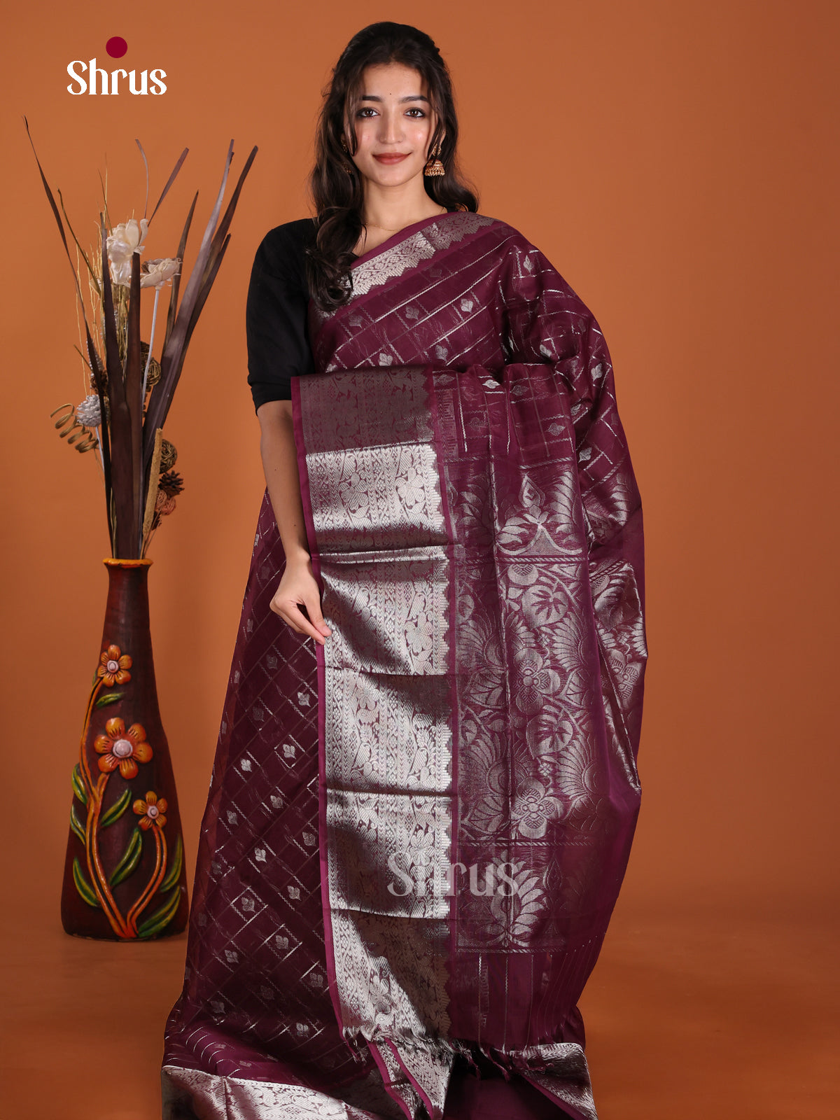 DKS24254 - Silk Cotton Saree
