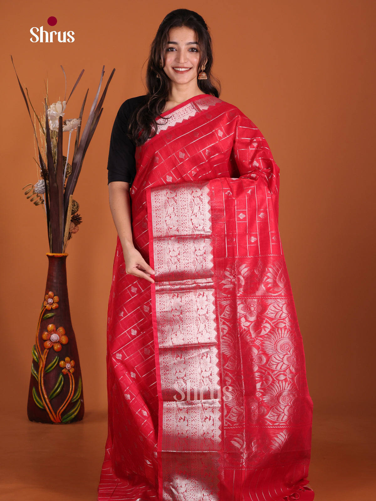 DKS24256 - Silk Cotton Saree