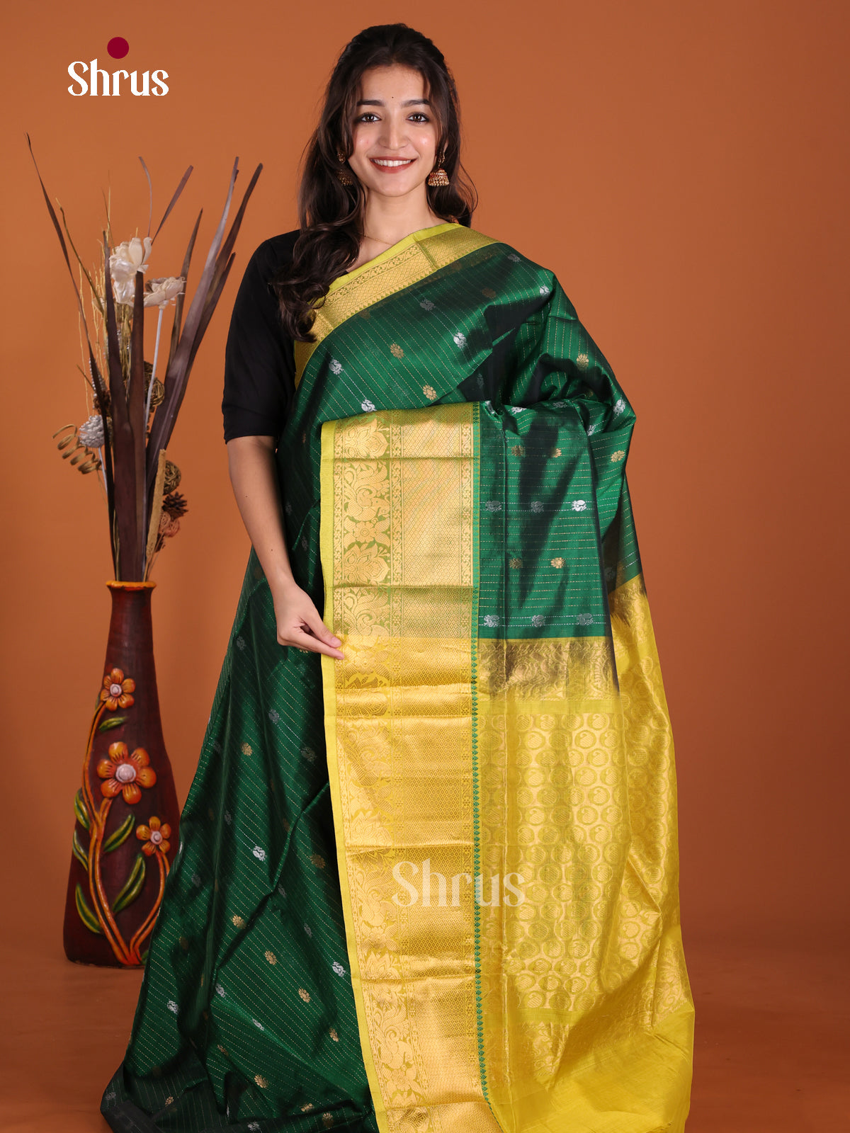DKS24282 - Silk Cotton Saree