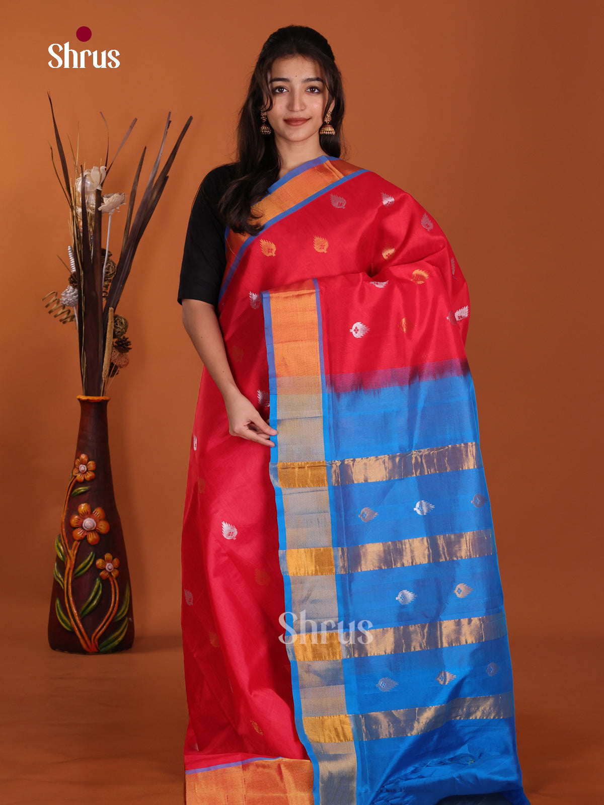 DKS24326 - Silk Cotton Saree