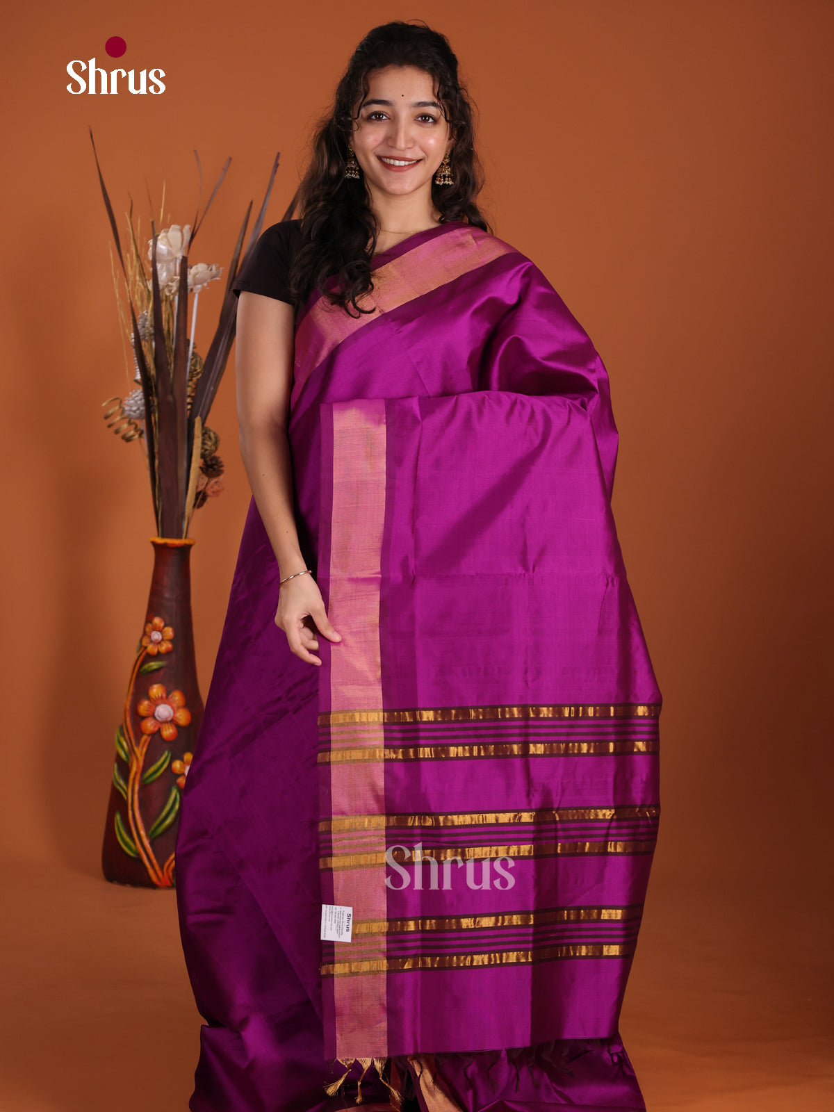 DKS24331 - Silkcotton-halfpure Saree