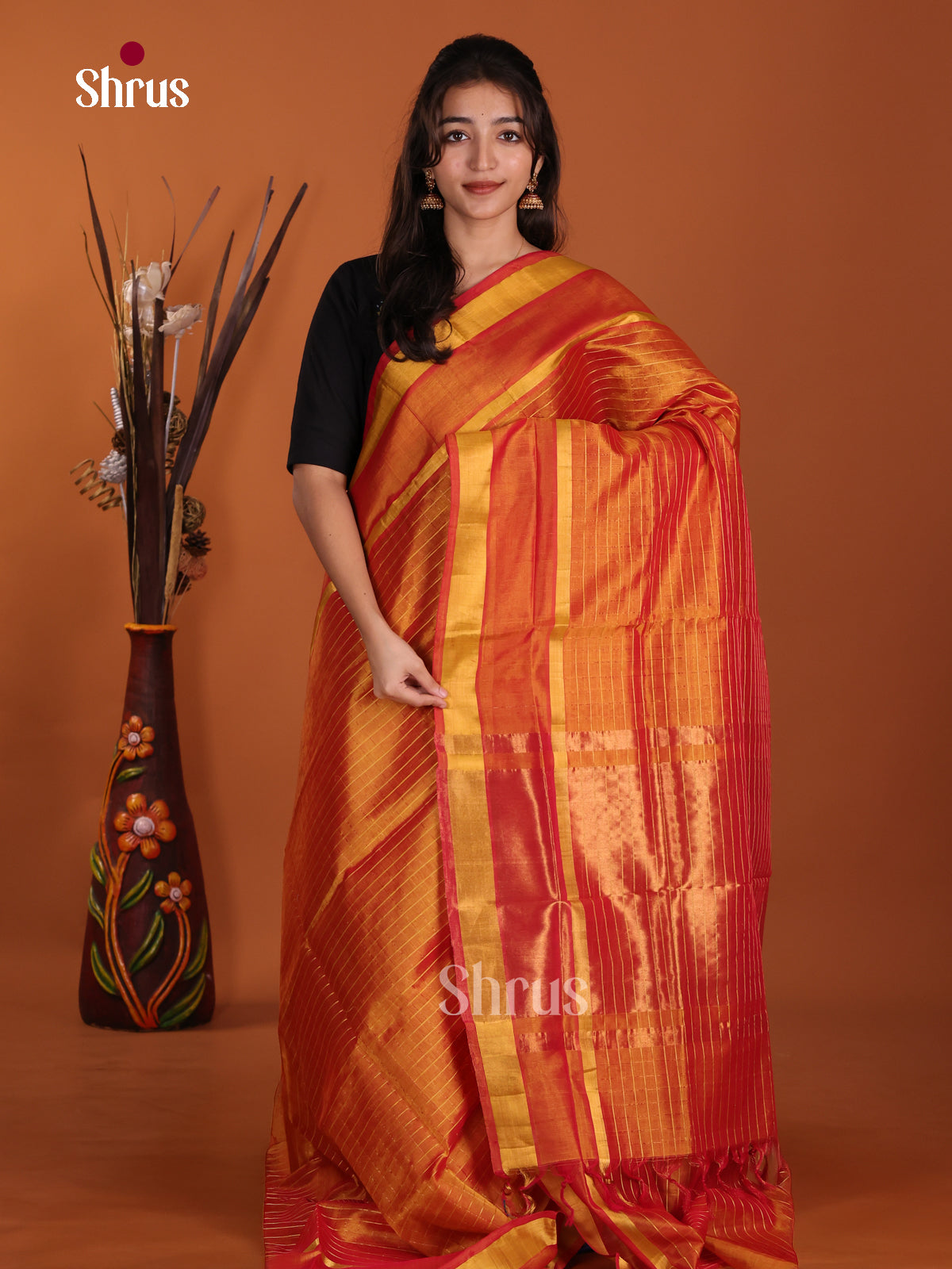 DKS24444 - Silk Cotton Saree