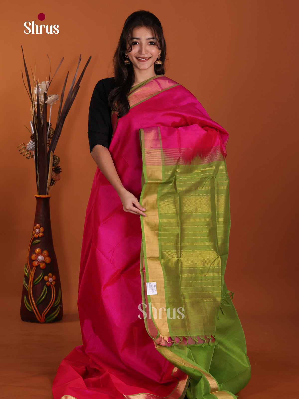 DKS24456 - Silk Cotton Saree