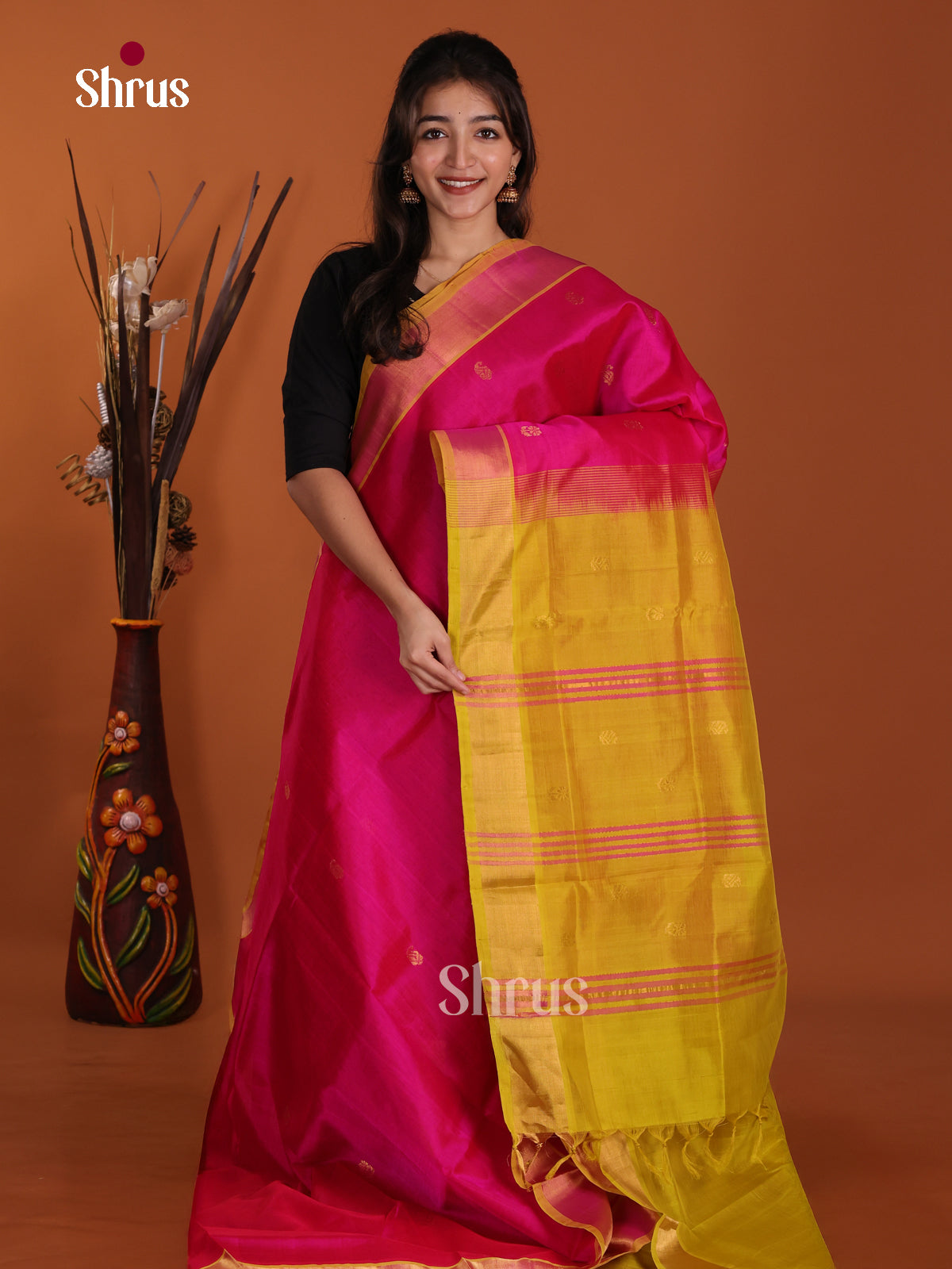 DKS24470 - Silk Cotton Saree