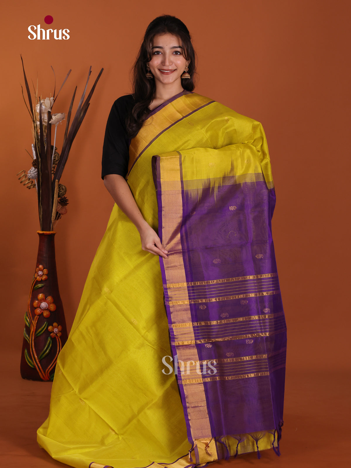 DKS24481 - Silk Cotton Saree