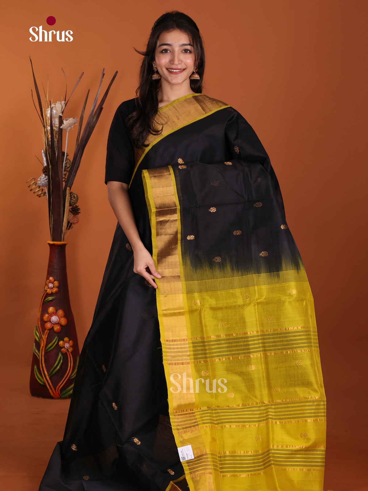 DKS24485 - Silk Cotton Saree