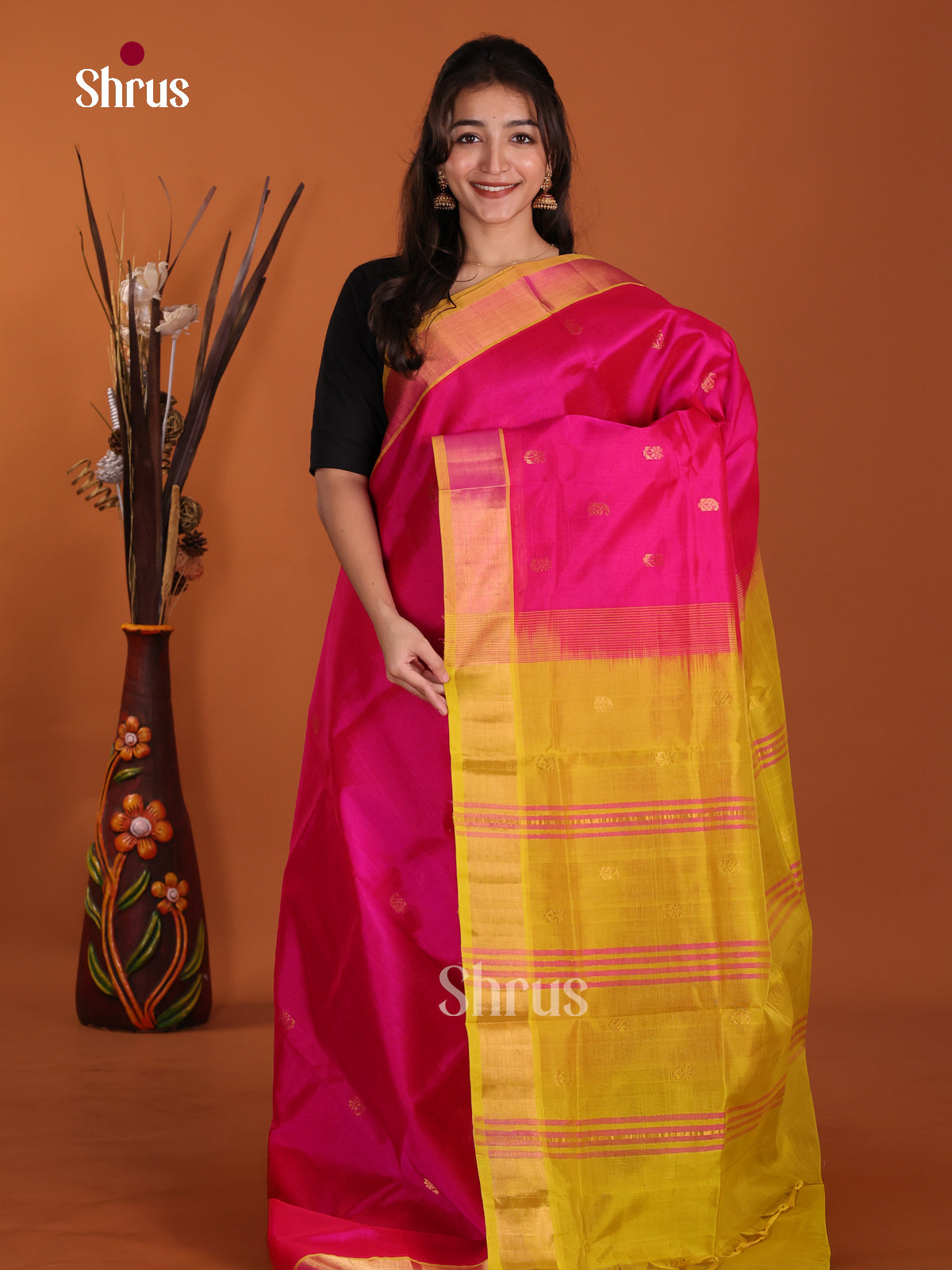 DKS24489 - Silk Cotton Saree