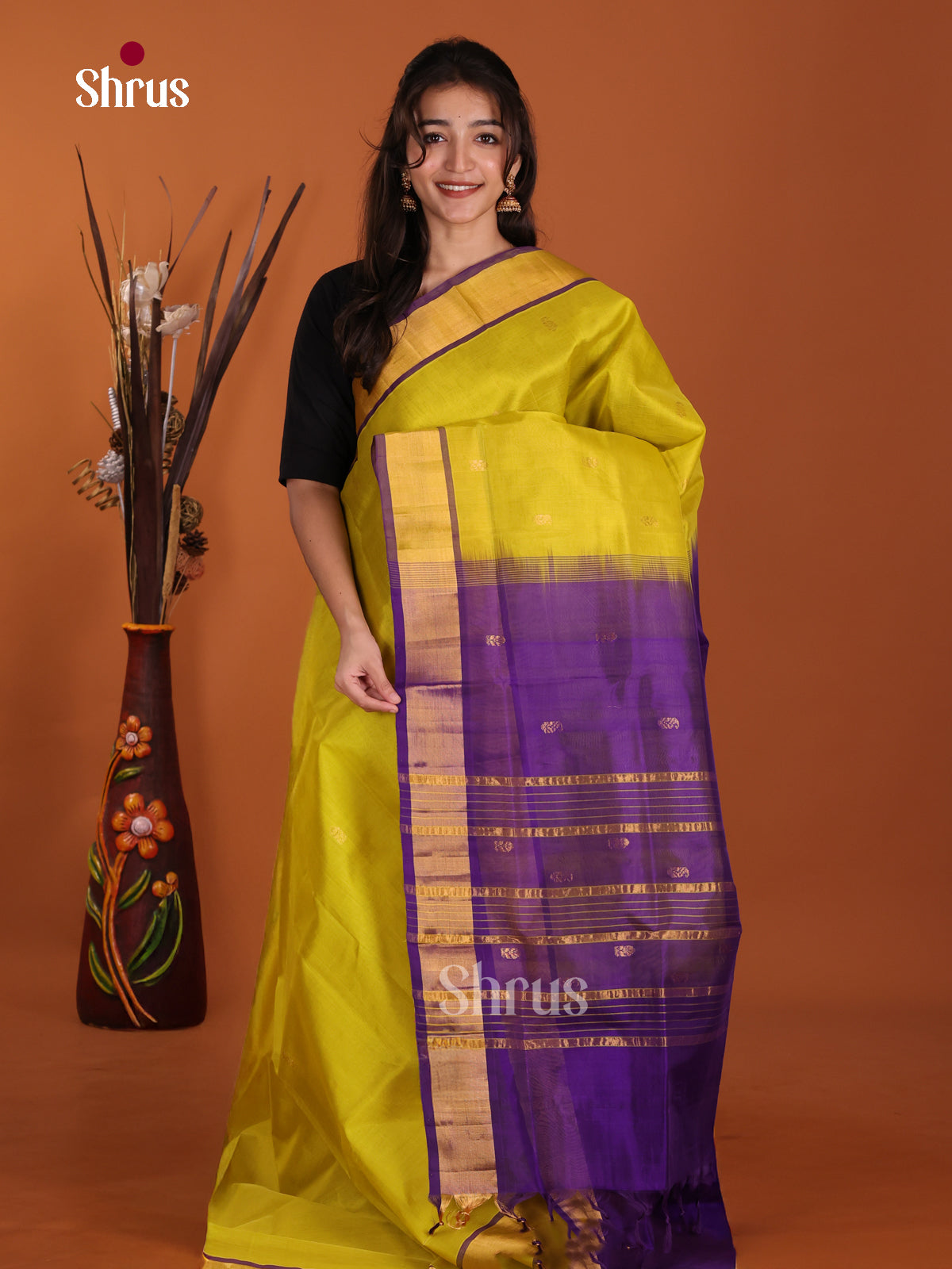 DKS24490 - Silk Cotton Saree