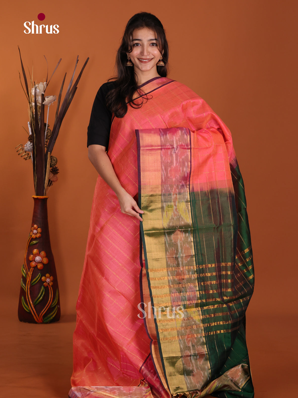 DKS24496 - Silk Cotton Saree
