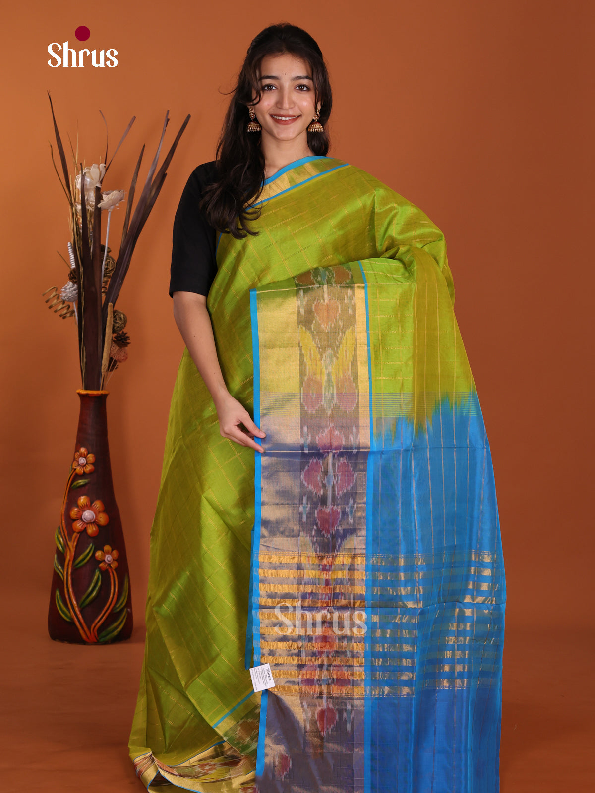 DKS24498 - Silk Cotton Saree