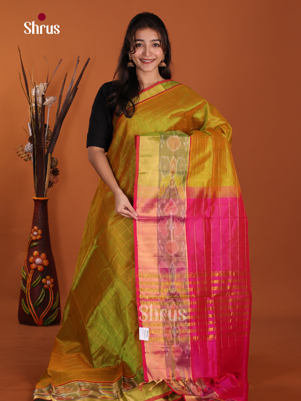 DKS24502 - Silk Cotton Saree