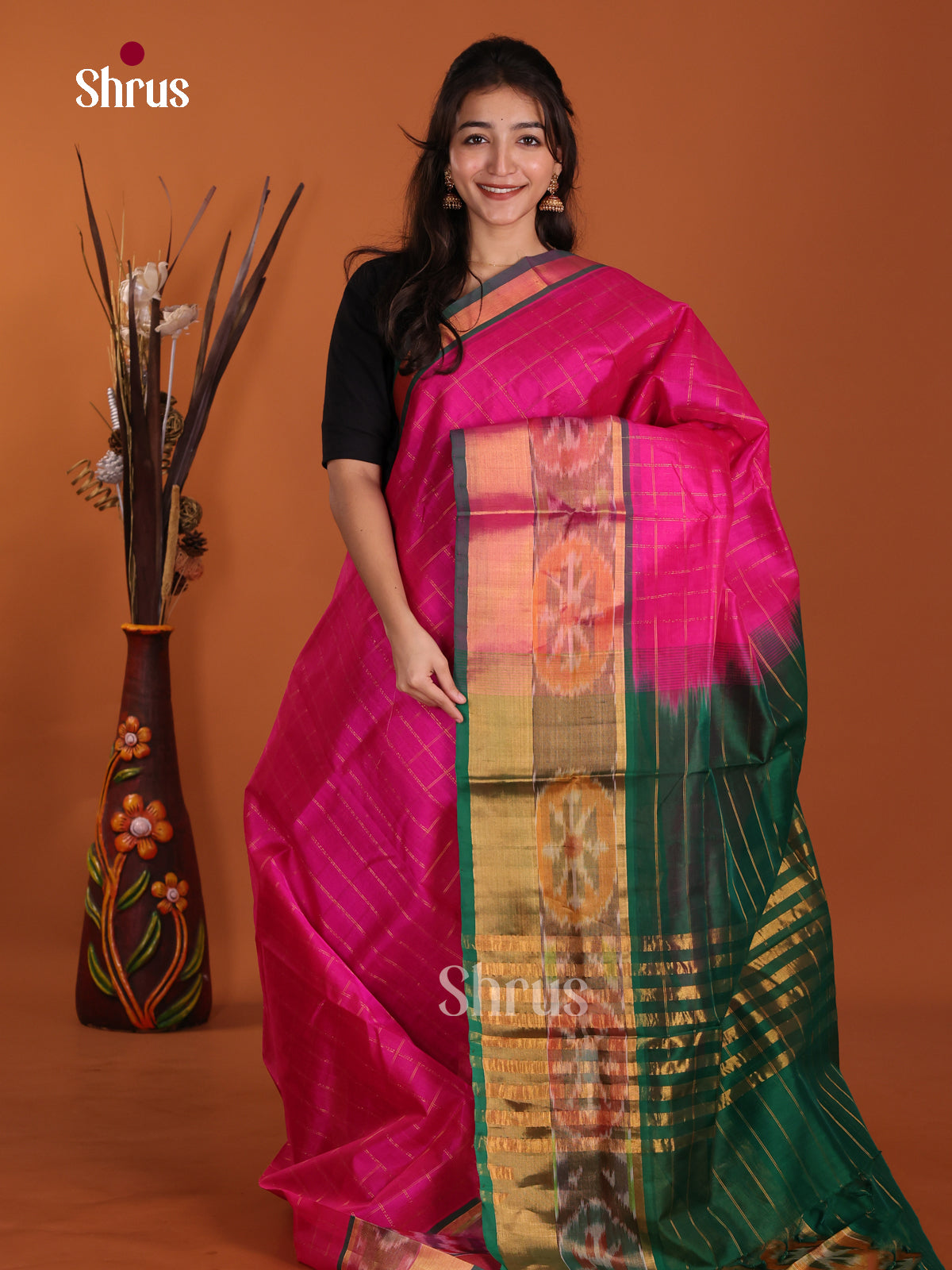 DKS24503 - Silk Cotton Saree
