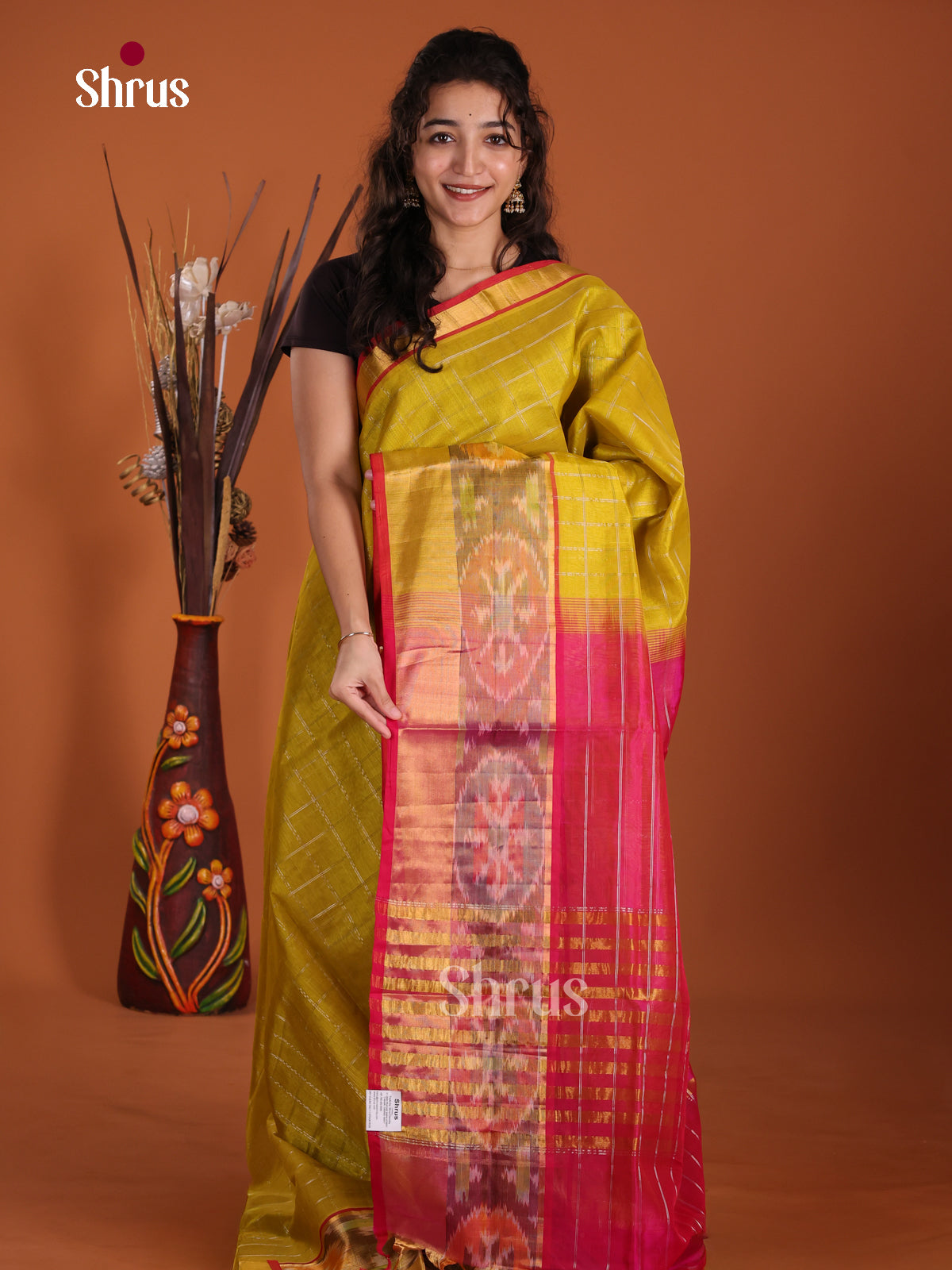 DKS24509 - Silk Cotton Saree