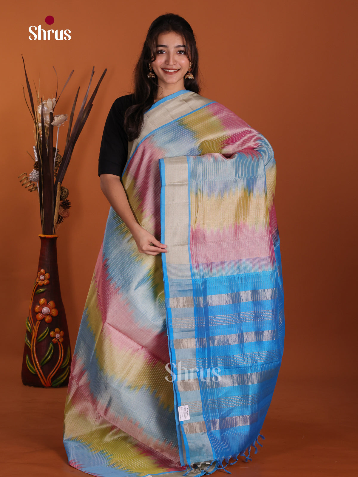 DKS24526 - Silk Cotton Saree