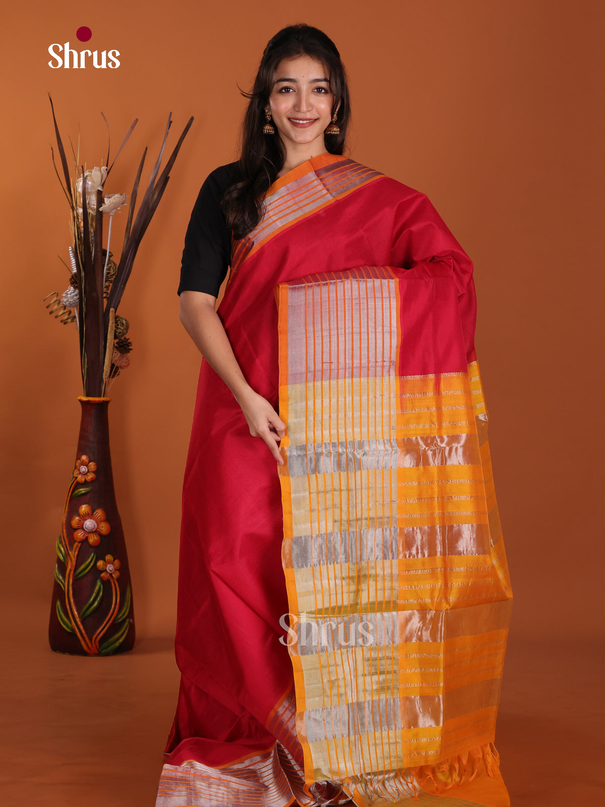 DKS24542 - Silk Cotton Saree