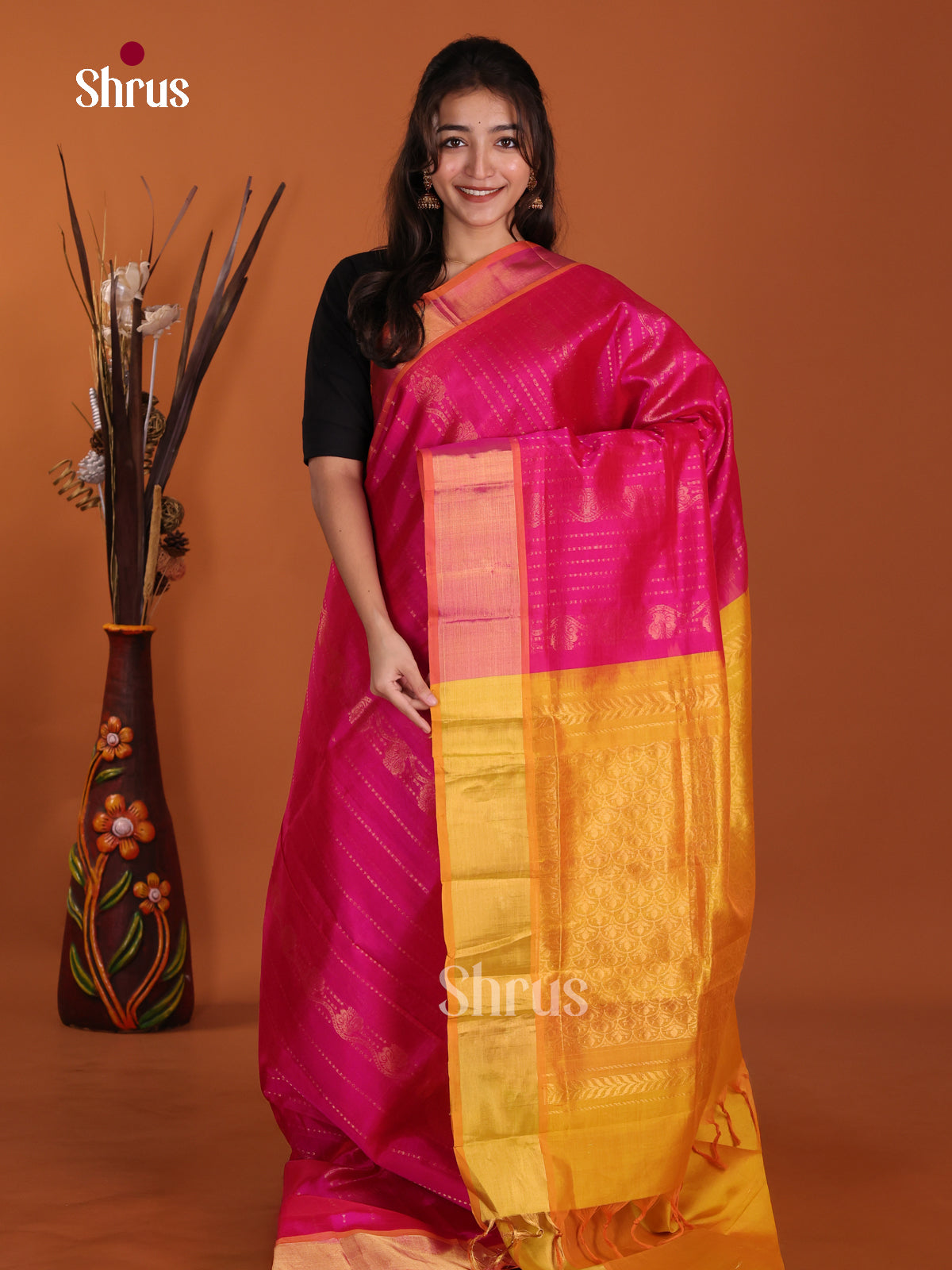 DKS24556 - Silk Cotton Saree