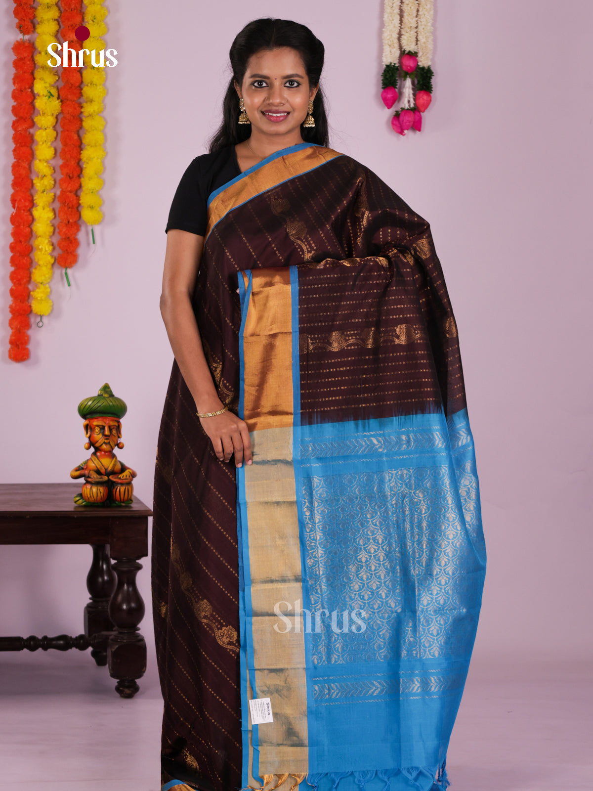 DKS24560 - Silk Cotton Saree