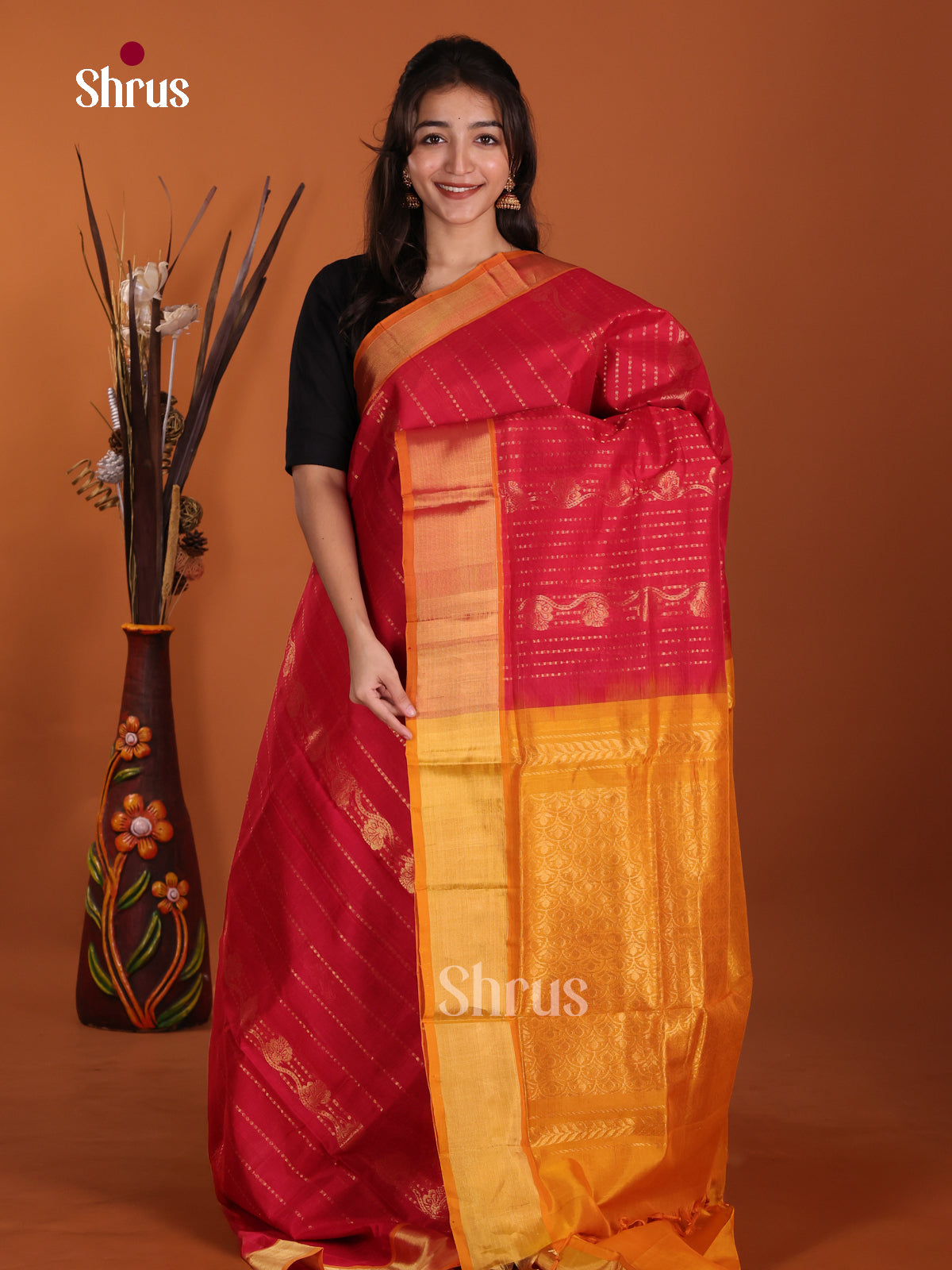 DKS24561 - Silk Cotton Saree