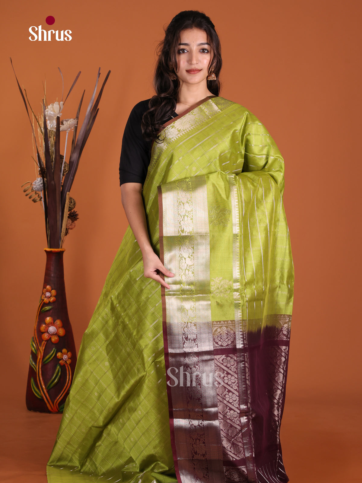 DKS24565 - Silk Cotton Saree