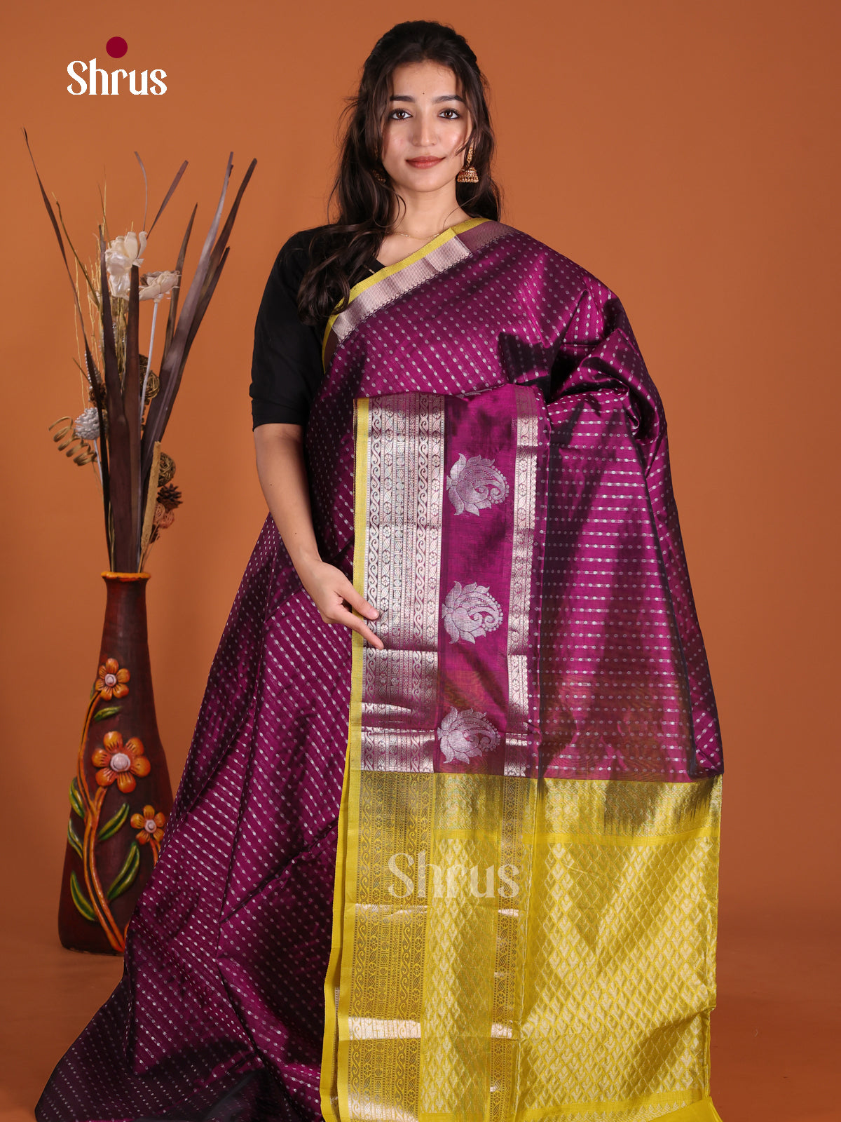 DKS24566 - Silk Cotton Saree