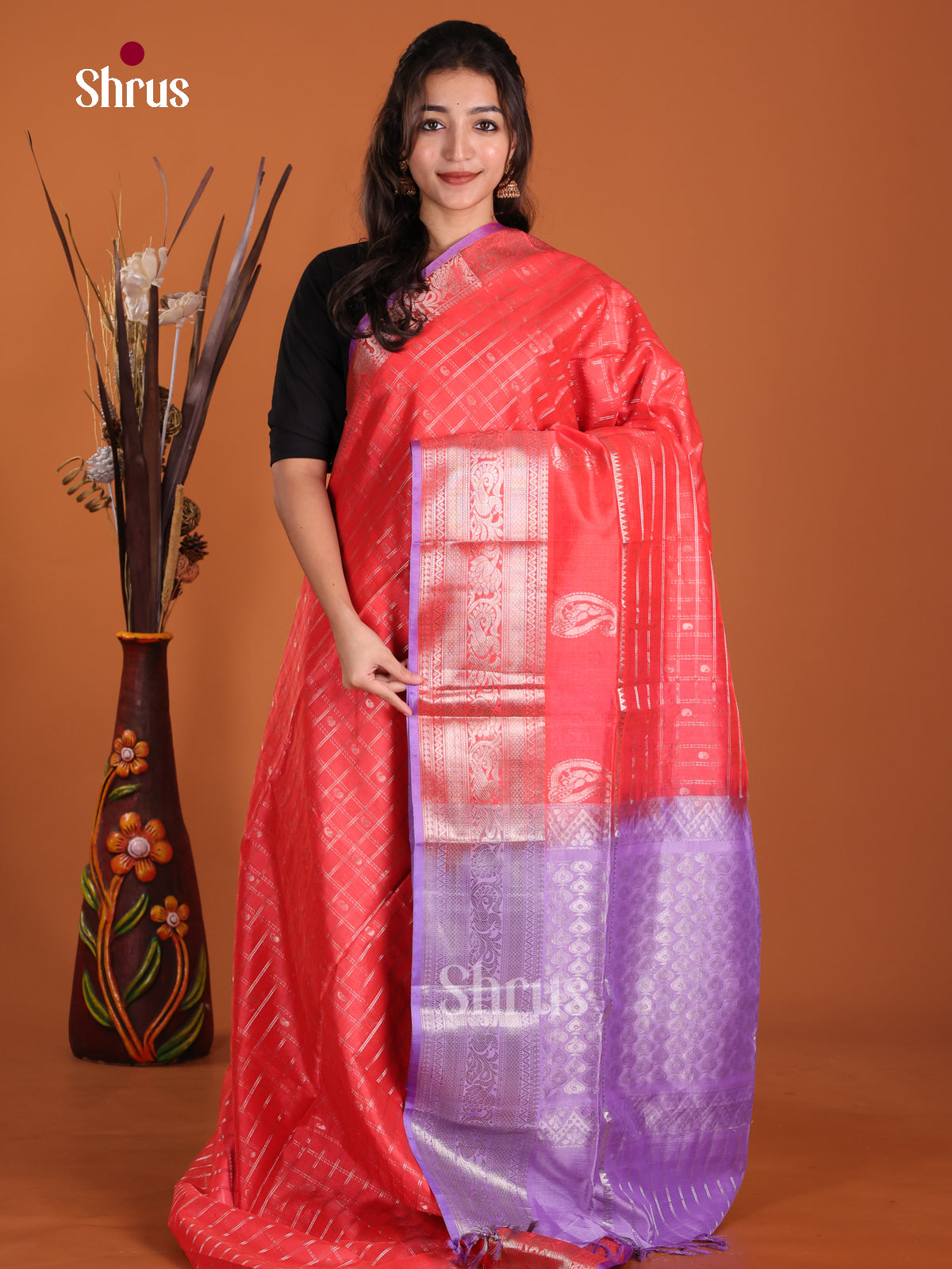 DKS24581 - Silk Cotton Saree