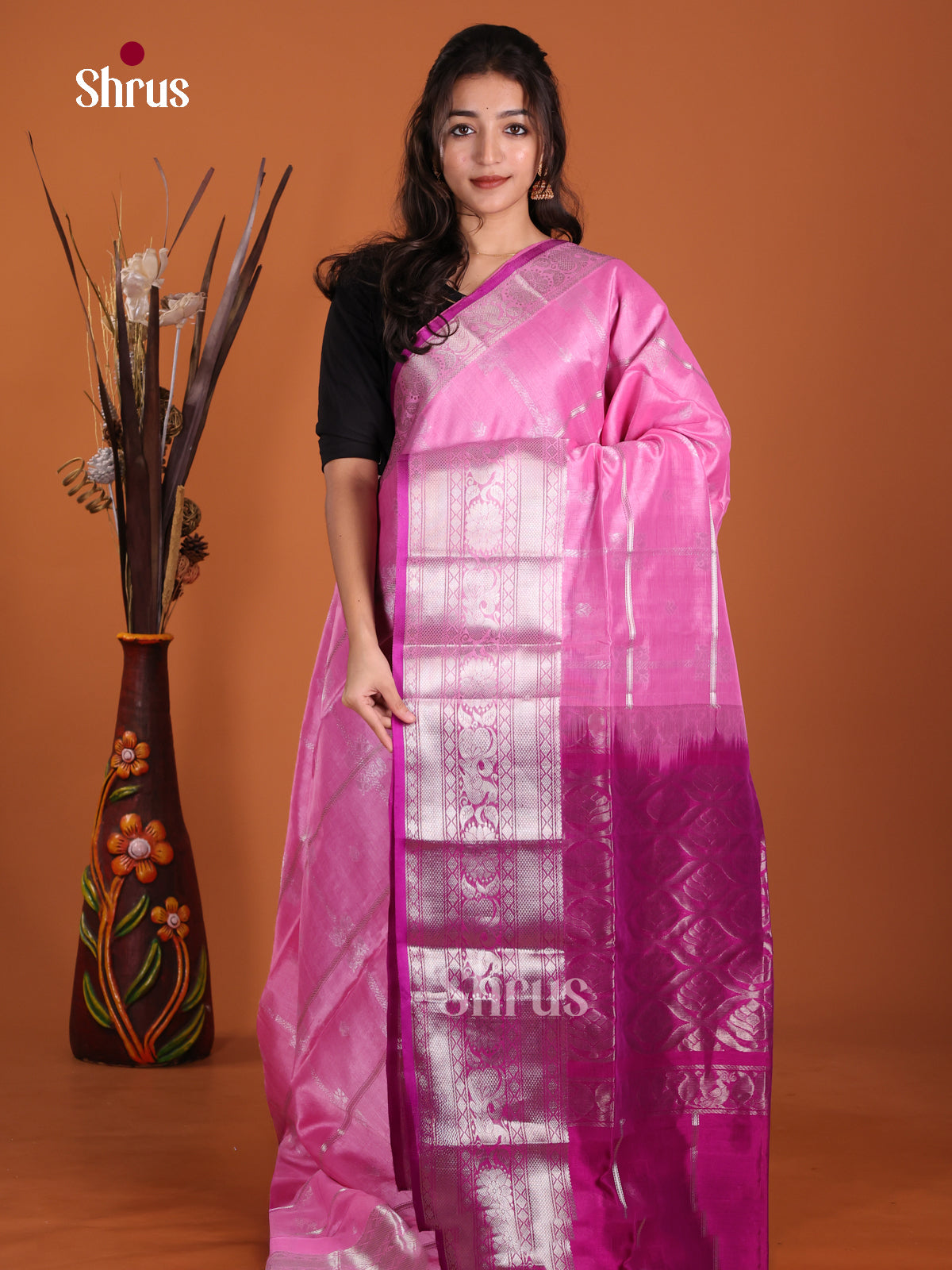 DKS24586 - Silk Cotton Saree