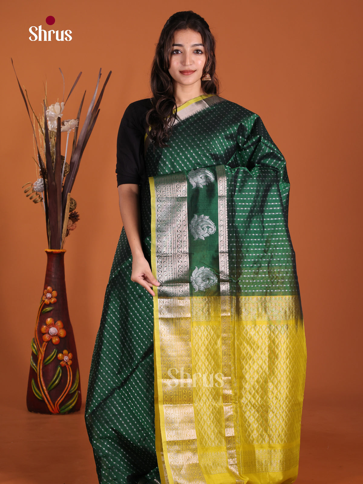 DKS24589 - Silk Cotton Saree