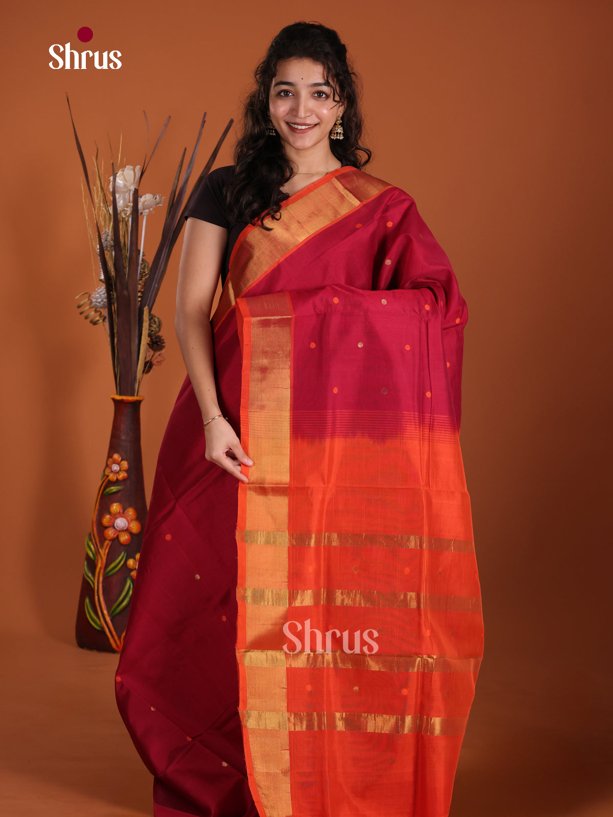 DKS24591 - Silk Cotton Saree