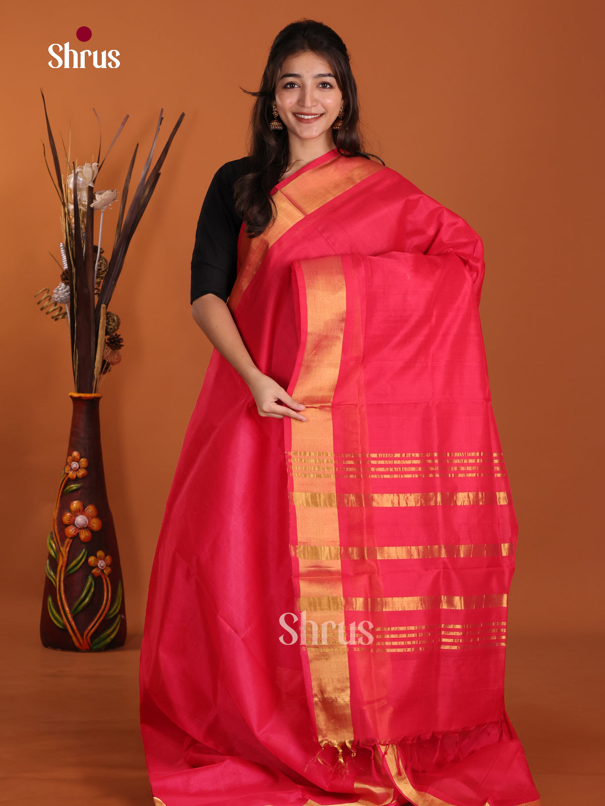 DKS24622 - Silk Cotton Saree