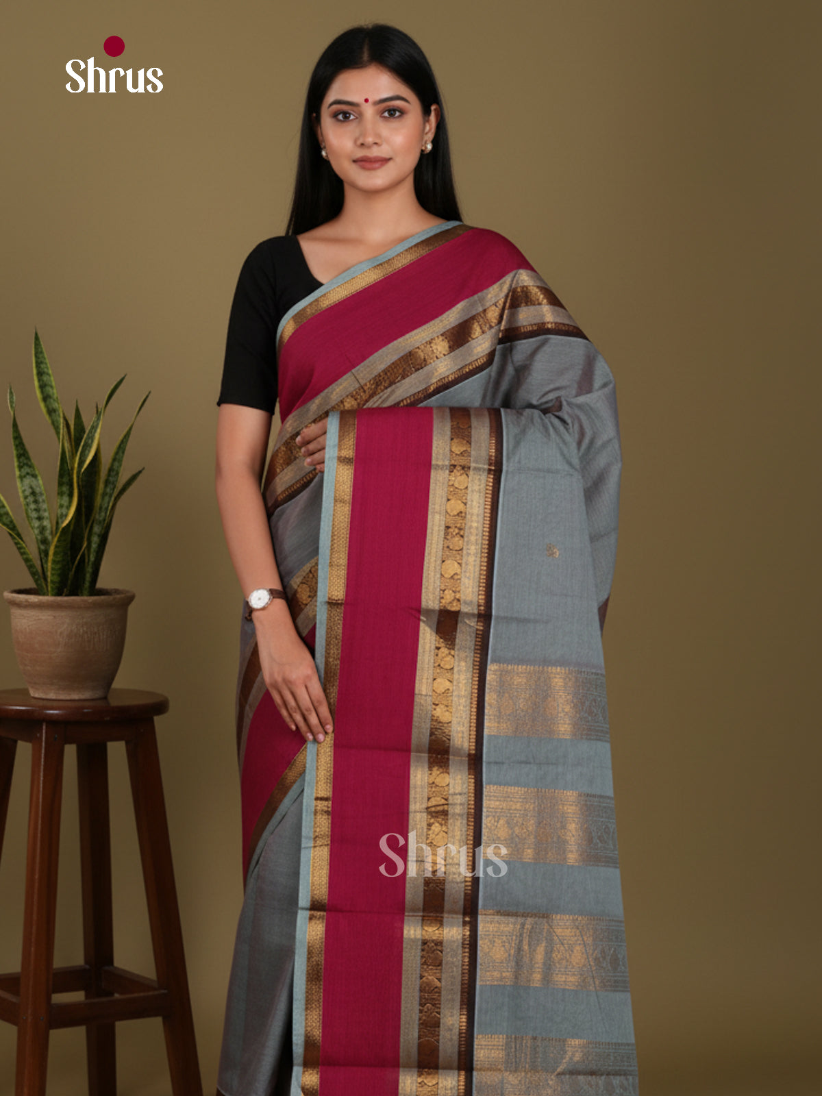 DKS25133 - Chettinad Cotton Saree
