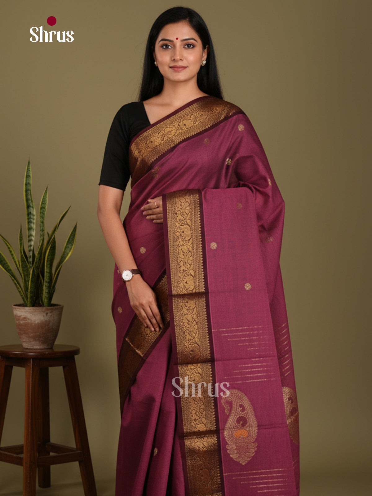 DKS25138 - Kanchi Cotton Saree