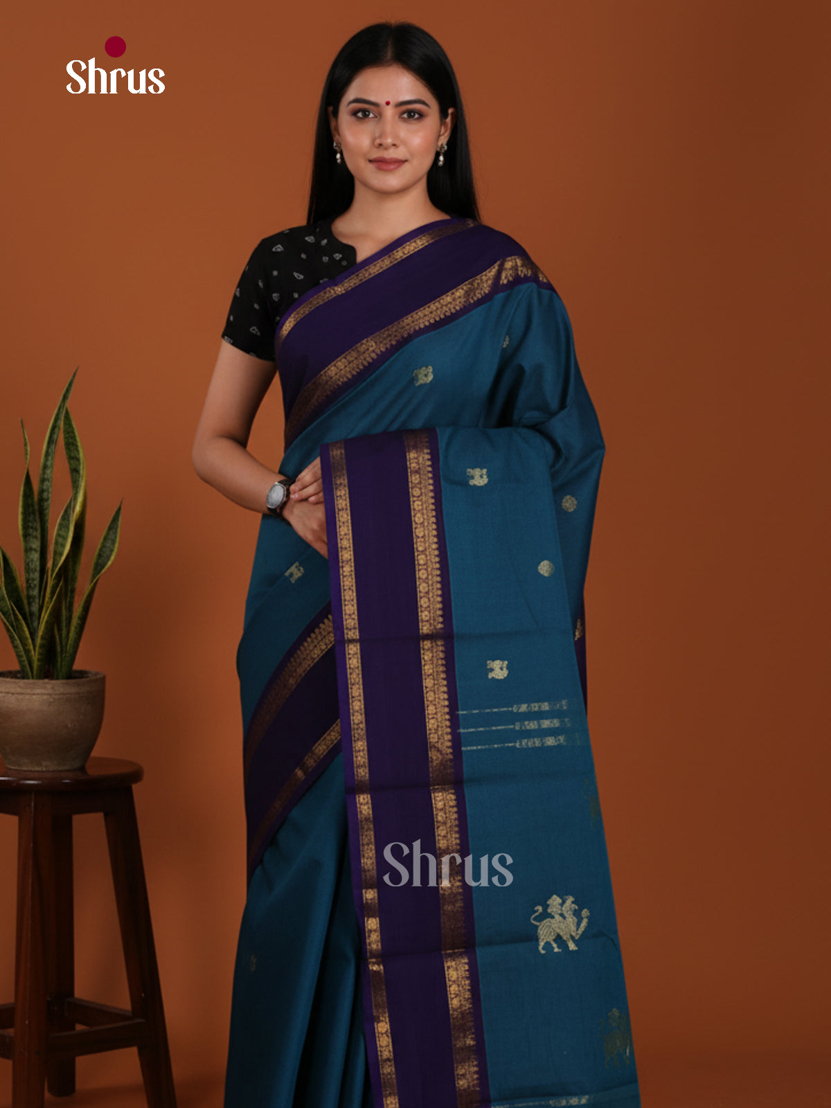 DKS25141 - Kanchi Cotton Saree