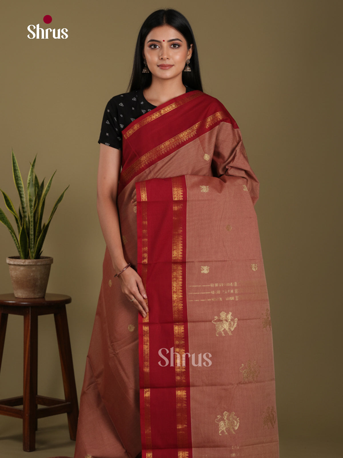 DKS25142 - Kanchi Cotton Saree