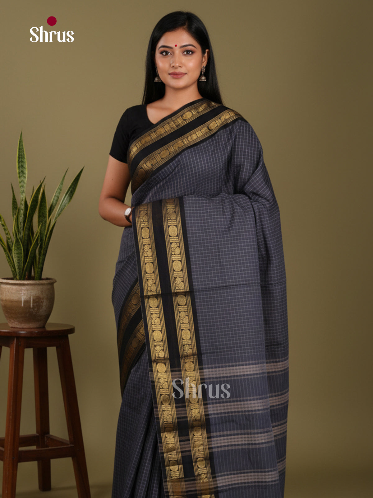 DKS25158 - Chettinad Cotton Saree